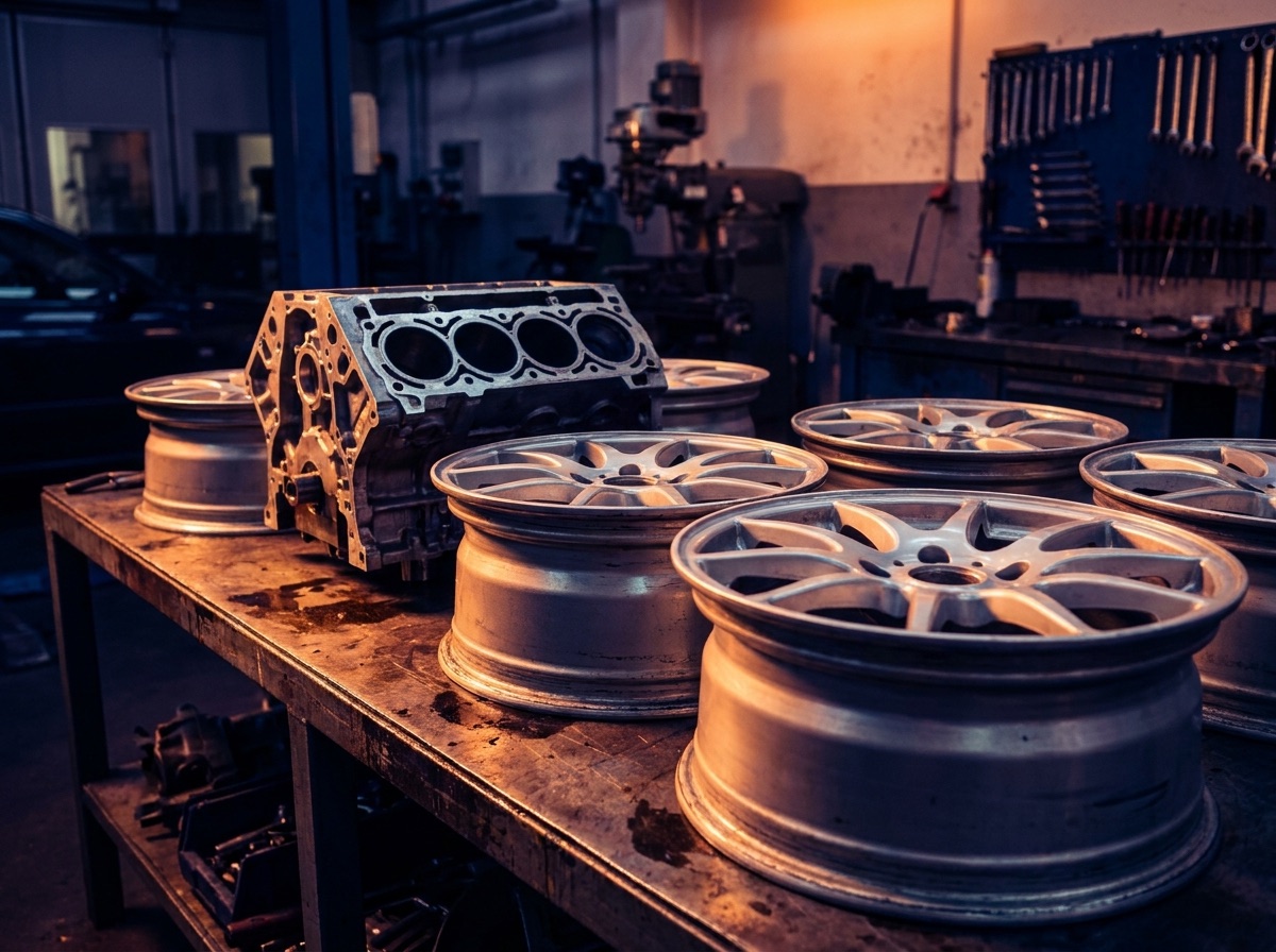 Aluminium components for the automotive industry
