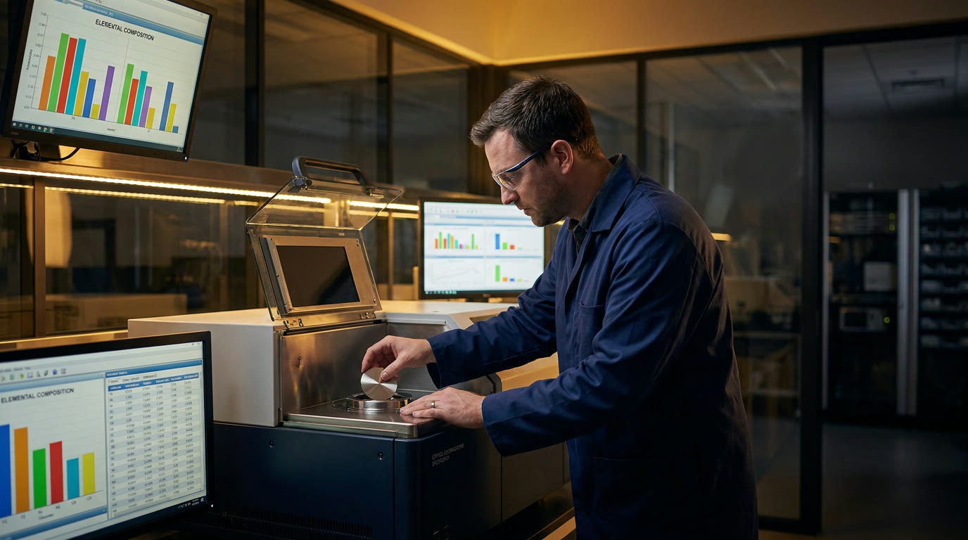 Spectrometer quality testing