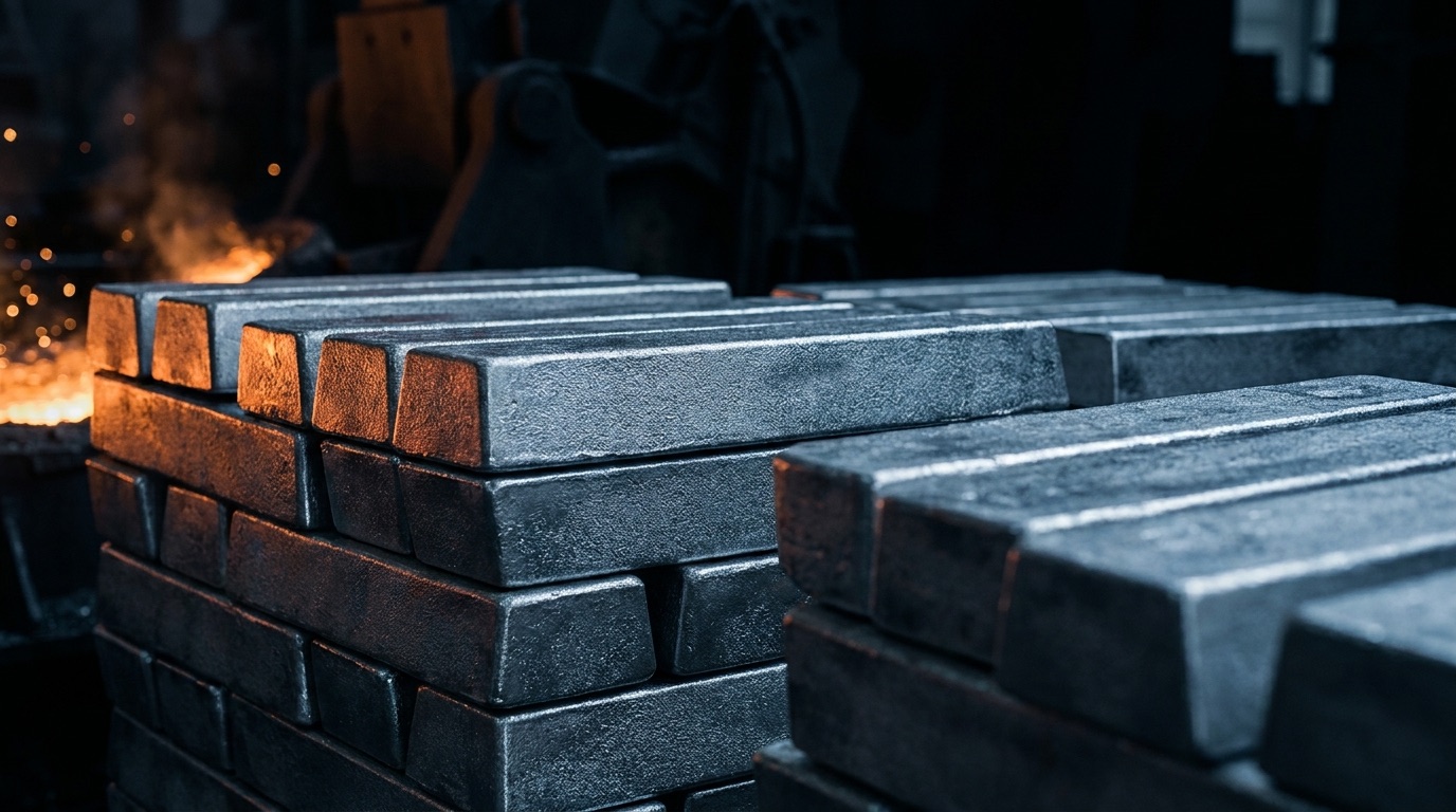Aluminium alloy ingots manufactured by Shubham Metal